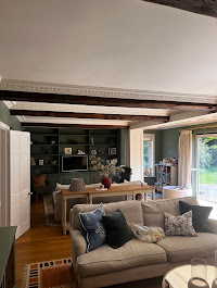 Professional living room maintenance by Noble Stag Cleaning and Handyman Services