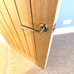 Door hardware installation by Noble Stag Cleaning and Handyman Services